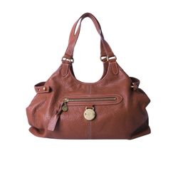 Somerset Tote, Leather, Brown, 2118632, DB, 3*